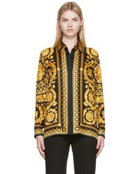 Versace - Silk Shirt - Lyst