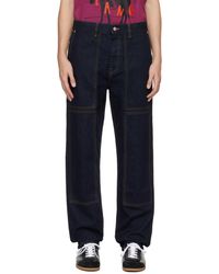 Helmut Lang - Indigo Relaxed-fit Jeans - Lyst