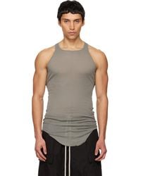 Rick Owens - Temple Basic Rib Tank Top - Lyst