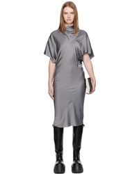 Rick Owens - Concordians Seb Midi Dress - Lyst