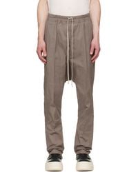Rick Owens - Tower Drawstring Long Trousers - Lyst