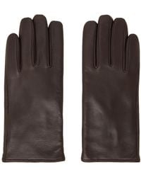 Ernest W. Baker - Cashmere Lined Leather Gloves - Lyst