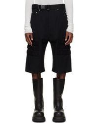 Rick Owens - Temple Geth Cargo Shorts - Lyst