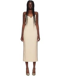 Paris Georgia Basics Sammy Fitted Satin Midi Dress in Green | Lyst Paris Georgia Basics Sammy Fitted Satin Midi Dress in Green | Lyst