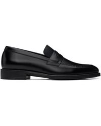 PS by Paul Smith - Black Leather Remi Loafers - Lyst