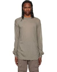 Rick Owens - Tower Rick S Jumbo L/S T-Shirt - Lyst