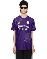 Y-3 - Real Madridエディション パープル 23/24 Fourth Authentic Tシャツ - Lyst