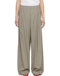 Dries Van Noten - Wide Pleated Trousers - Lyst