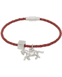 Marni - Red Graphic Charm Bracelet - Lyst