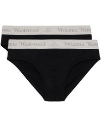 Vivienne Westwood - Ensemble de deux slips noirs - Lyst