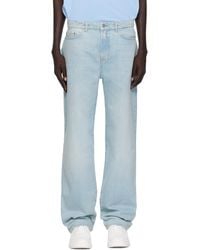Lacoste - 5 Pocket Straight Cut Jeans - Lyst