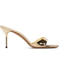 Paris Texas - Lidia Mule Heeled Sandals - Lyst