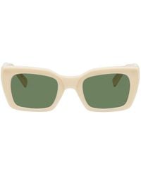Undercover - Off-white Rectangular Sunglasses - Lyst