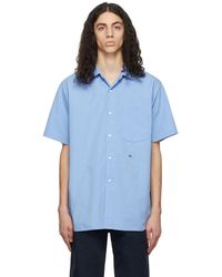 Nanamica Regular Collar Shirt - Blue