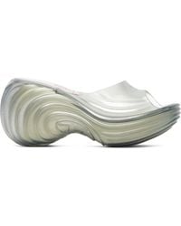 DIESEL - Transparent Melissa Edition Platform Mule Sandals - Lyst