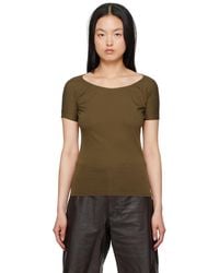 Lemaire - Second Skin T-Shirt - Lyst