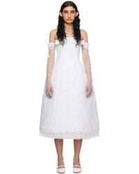 ShuShu/Tong - Ssense Exclusive Layered Midi Dress - Lyst