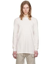 Rick Owens - Off- Level Long Sleeve T-shirt - Lyst