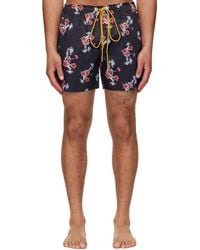 Rhude - Turbo Floral Swim Shorts - Lyst