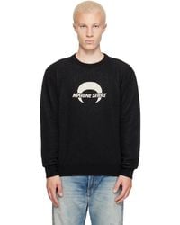 Marine Serre - Merino Wool Knit Ls Sweater - Lyst