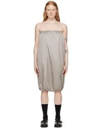 Amomento - Shirred Minidress - Lyst