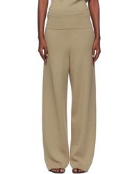 AYA MUSE - Pantalon À Taille Repliée Et À Coutures Pincées - Lyst