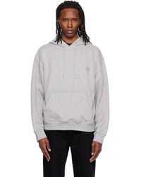 WOOYOUNGMI - Flower Back Logo Hoodie - Lyst