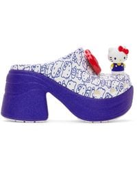Crocs™ - Chaussures à talon haut siren blanc et bleu - hello kitty - Lyst