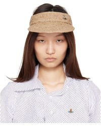 Vivienne Westwood - Raffia Visor - Lyst