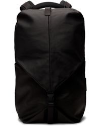 Côte&Ciel - Black Small Coated Canvas Oril Backpack - Lyst