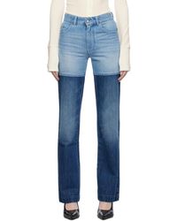 Peter Do - Blue Combo Jeans - Lyst