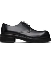 Acne Studios - Leather Lace-Up Derbys - Lyst