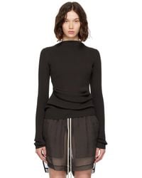 Rick Owens - Concordians Ribbed Knit Babel Sweater - Lyst