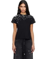 MM6 by Maison Margiela - Cotton Jersey T-Shirt - Lyst