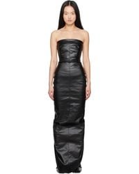 Rick Owens - Hollywood Bustier Denim Gown - Lyst