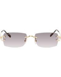 Cartier - Classic C Motif Sunglasses - Lyst
