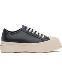 Marni - Calf Leather Sneakers - Lyst