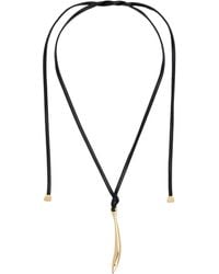 Bottega Veneta - Sardine Leather Necklace - Lyst