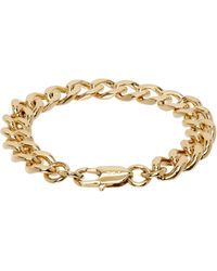 A.P.C. Jill Silver-tone Bracelet in Metallic for Men | Lyst