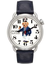 Polo Ralph Lauren - ネイビー Riviera Polo ベア 腕時計 - Lyst