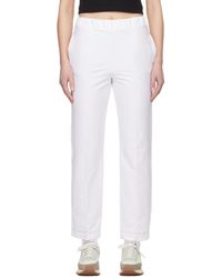 MM by Max Mara - Pantalon ballata blanc - Lyst