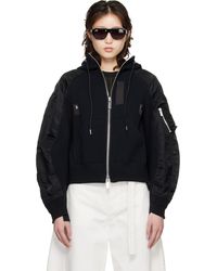 Sacai - Sponge Sweat Hoodie - Lyst