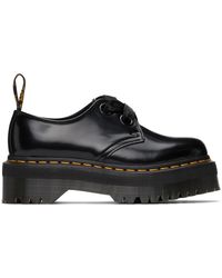 black 8053 quad platform derbys