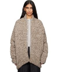 Lauren Manoogian - Handknit Paint L/s Cocoon Cardigan - Lyst