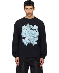 we11done - Angel Rock Long-Sleeved T-Shirt - Lyst