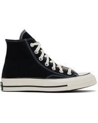 Converse - Baskets montantes chuck taylor all star noires - Lyst