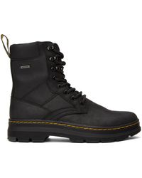 Dr. Martens Black Waterproof Iowa Boots