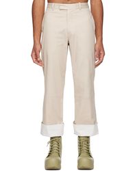 K.ngsley - Ssense Exclusive Ayan Trousers - Lyst