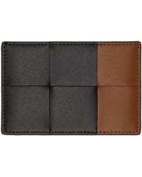 Bottega Veneta - Tan Cassette Credit Card Holder - Lyst