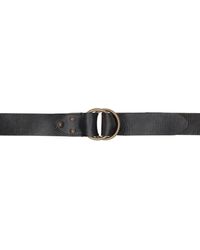 RRL - Leather Double–o-ring Belt - Lyst